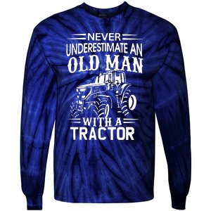 Tractor Tie-Dye Long Sleeve Shirt