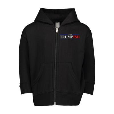 Trumpish Toddler Zip Fleece Hoodie