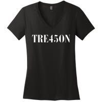 Tre45on Women's V-Neck T-Shirt