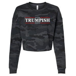 Trumpish Cropped Pullover Crew