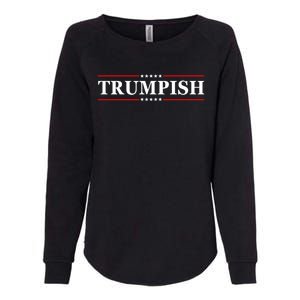 Trumpish Womens California Wash Sweatshirt