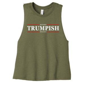 Trumpish Women's Racerback Cropped Tank