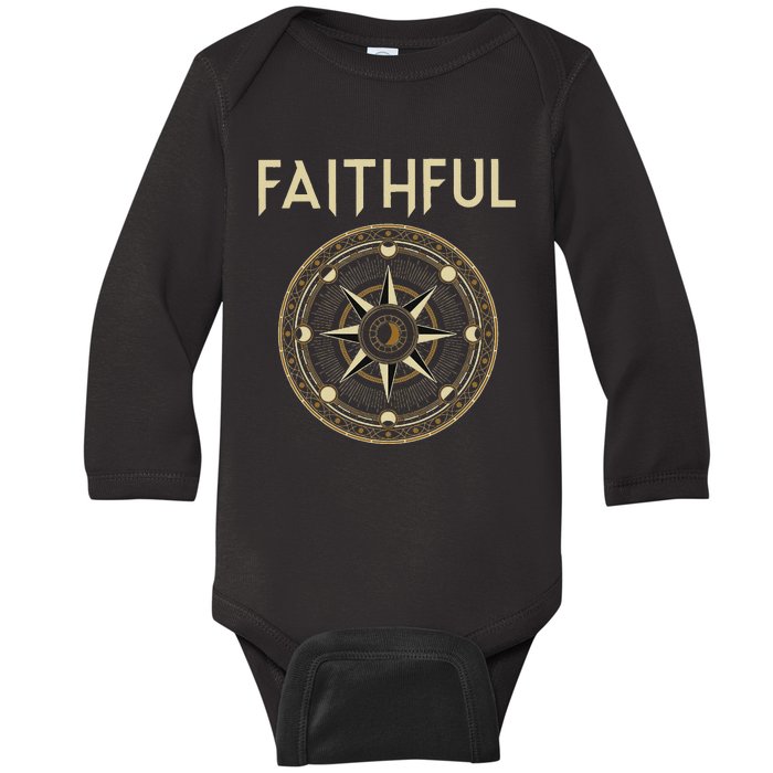 The Traitors Round Table. Traitor Or Faithful. Baby Long Sleeve Bodysuit