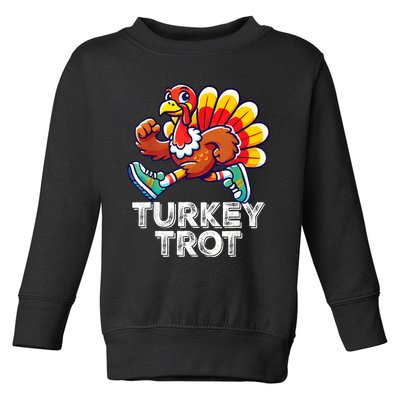 Thanksgiving Turkey Running Outfit Gear Costume Turkey Trot Toddler Sweatshirt