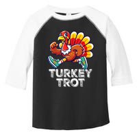 Thanksgiving Turkey Running Outfit Gear Costume Turkey Trot Toddler Fine Jersey T-Shirt