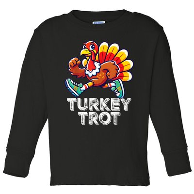 Thanksgiving Turkey Running Outfit Gear Costume Turkey Trot Toddler Long Sleeve Shirt