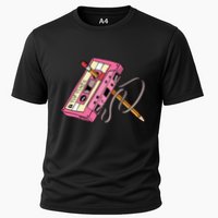 Top Tunes Retro 80s Back To School Cooling Performance Crew T-Shirt