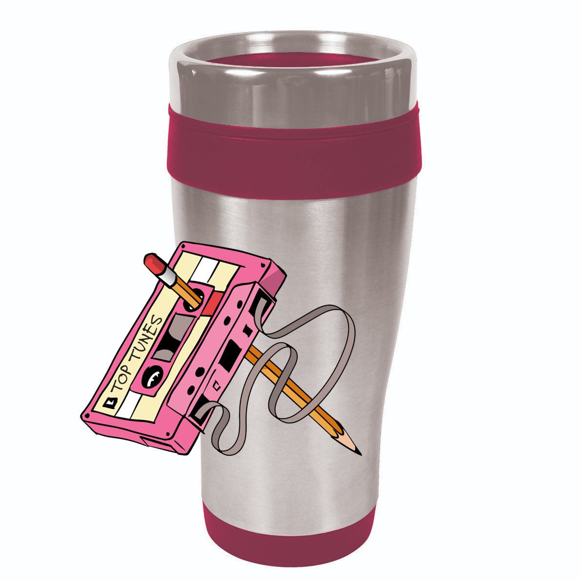 Top Tunes Retro 80s Back To School 15oz Campfire Ceramic Mug