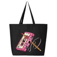 Top Tunes Retro 80s Back To School 25L Jumbo Tote
