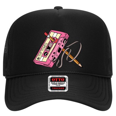 Top Tunes Retro 80s Back To School Trucker Hat
