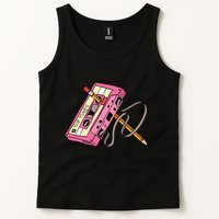 Top Tunes Retro 80s Back To School Tank Top