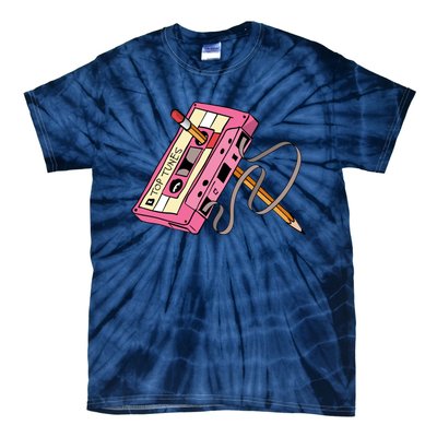 Top Tunes Retro 80s Back To School Tie-Dye T-Shirt