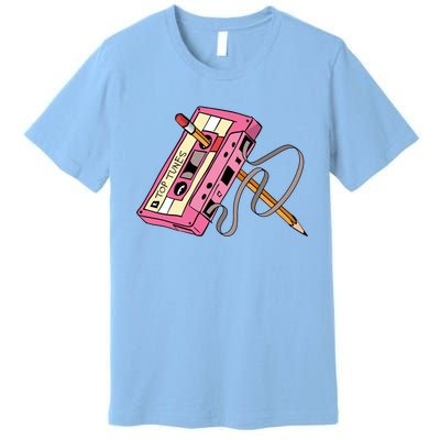 Top Tunes Retro 80s Back To School Premium T-Shirt