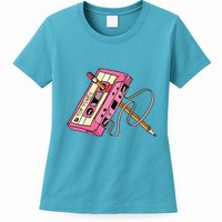Top Tunes Retro 80s Back To School Womens T-Shirt