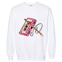 Top Tunes Retro 80s Back To School Garment-Dyed Sweatshirt