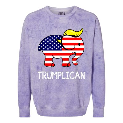 Trumplican Colorblast Crewneck Sweatshirt