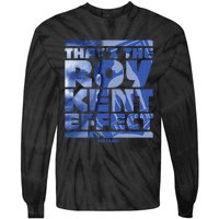 Thats The Roy Kent Effect Text Fill Tie-Dye Long Sleeve Shirt