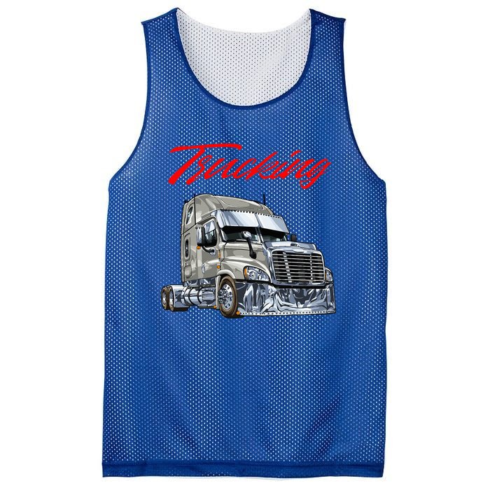 Trucking Mesh Reversible Basketball Jersey Tank