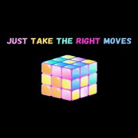 Take The Right Moves Fun Puzzle Cube Speed Games Lover Drawstring Bag
