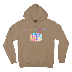 Take The Right Moves Fun Puzzle Cube Speed Games Lover Hoodie