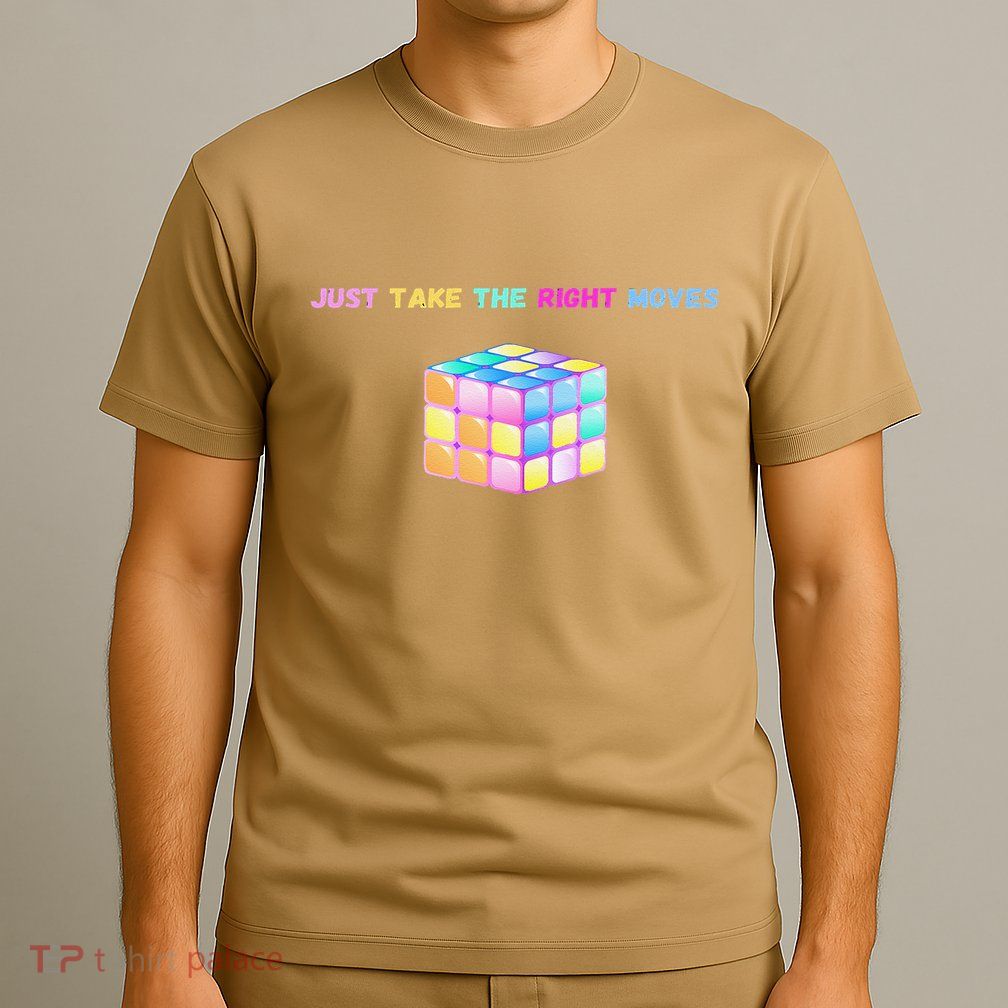Take The Right Moves Fun Puzzle Cube Speed Games Lover T-Shirt