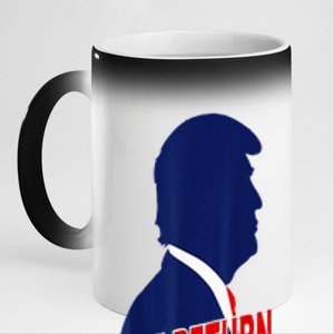 Trump The Return 11oz Black Color Changing Mug