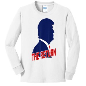 Trump The Return Kids Long Sleeve Shirt