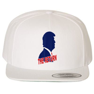 Trump The Return Wool Snapback Cap