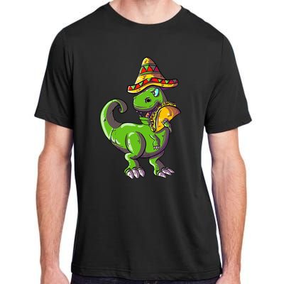 Tacosaurus T Rex Mexico Taco Dinosaurier Cinco de Mayo Gift Adult ChromaSoft Performance T-Shirt