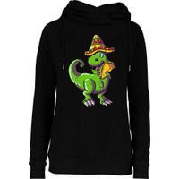 Tacosaurus T Rex Mexico Taco Dinosaurier Cinco de Mayo Gift Womens Funnel Neck Pullover Hood