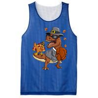 Thanksgiving T Rex Dabbing Turkey Pilgrim Meaningful Gift Mesh Reversible Basketball Jersey Tank