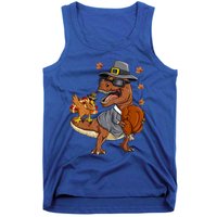 Thanksgiving T Rex Dabbing Turkey Pilgrim Meaningful Gift Tank Top