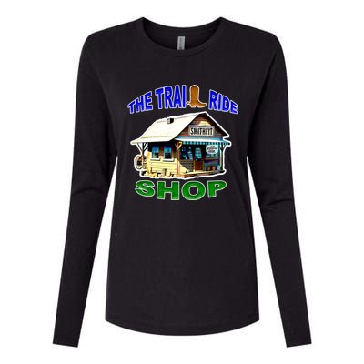 The Trail Ride Shop Womens Cotton Relaxed Long Sleeve T-Shirt