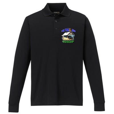 The Trail Ride Shop Performance Long Sleeve Polo