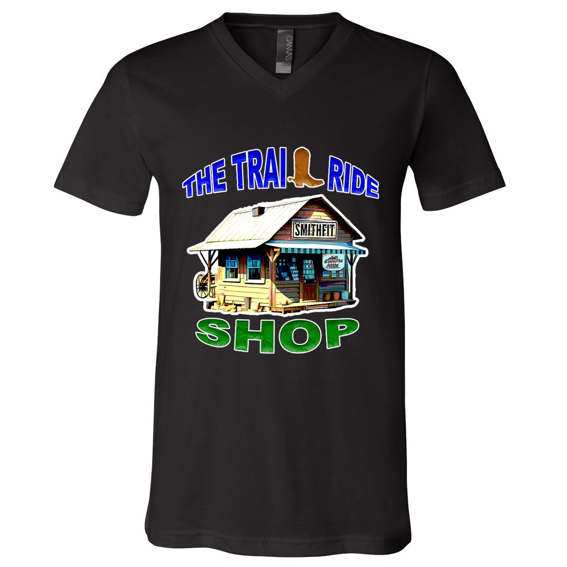 The Trail Ride Shop V-Neck T-Shirt