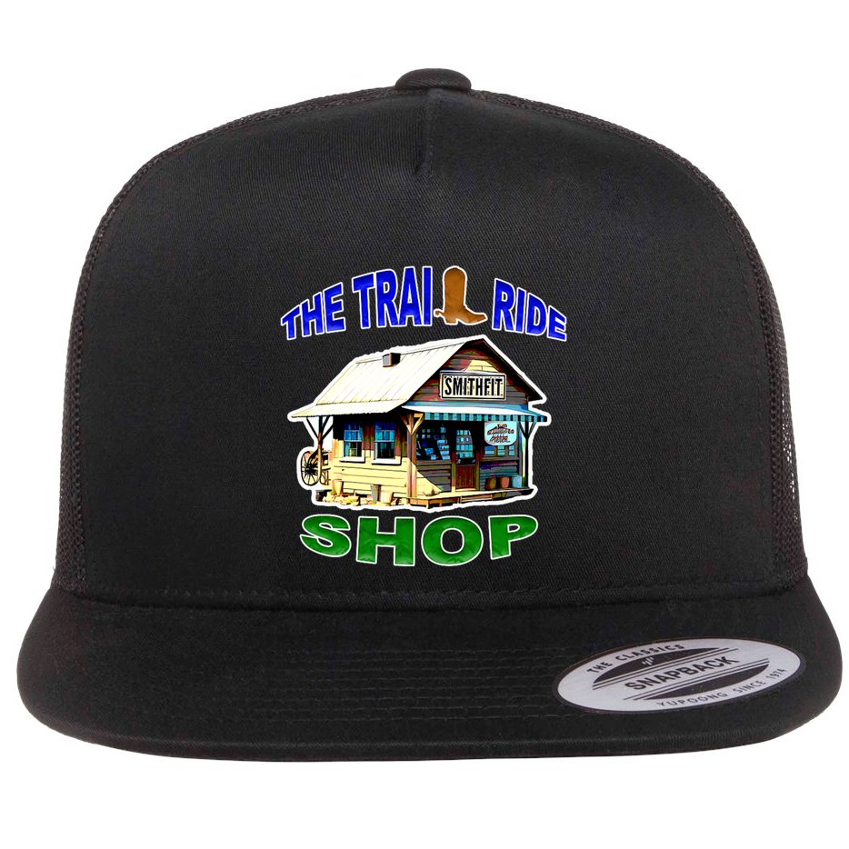 The Trail Ride Shop Flat Bill Trucker Hat