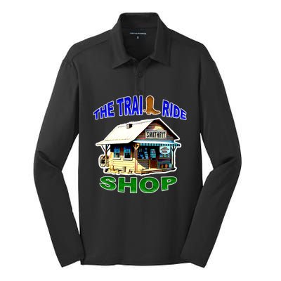 The Trail Ride Shop Silk Touch Performance Long Sleeve Polo