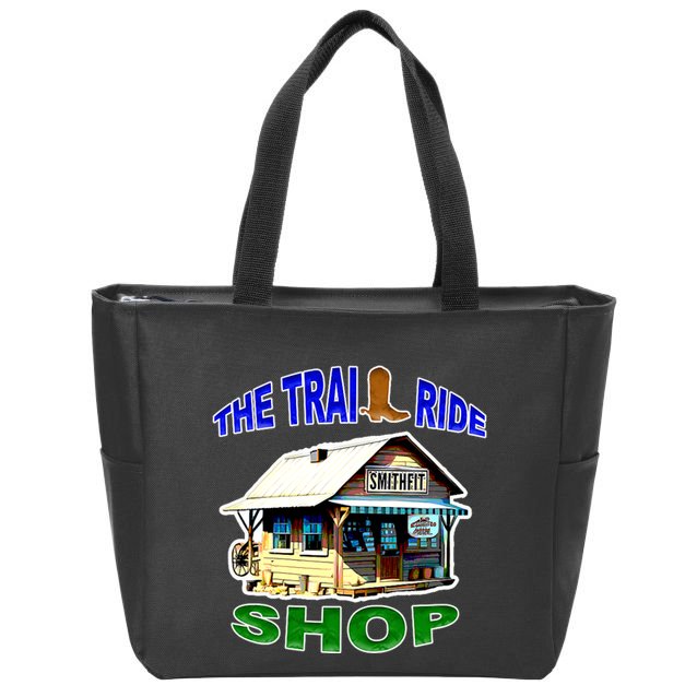 The Trail Ride Shop Zip Tote Bag