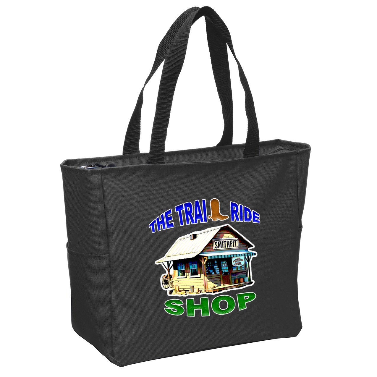 The Trail Ride Shop Zip Tote Bag