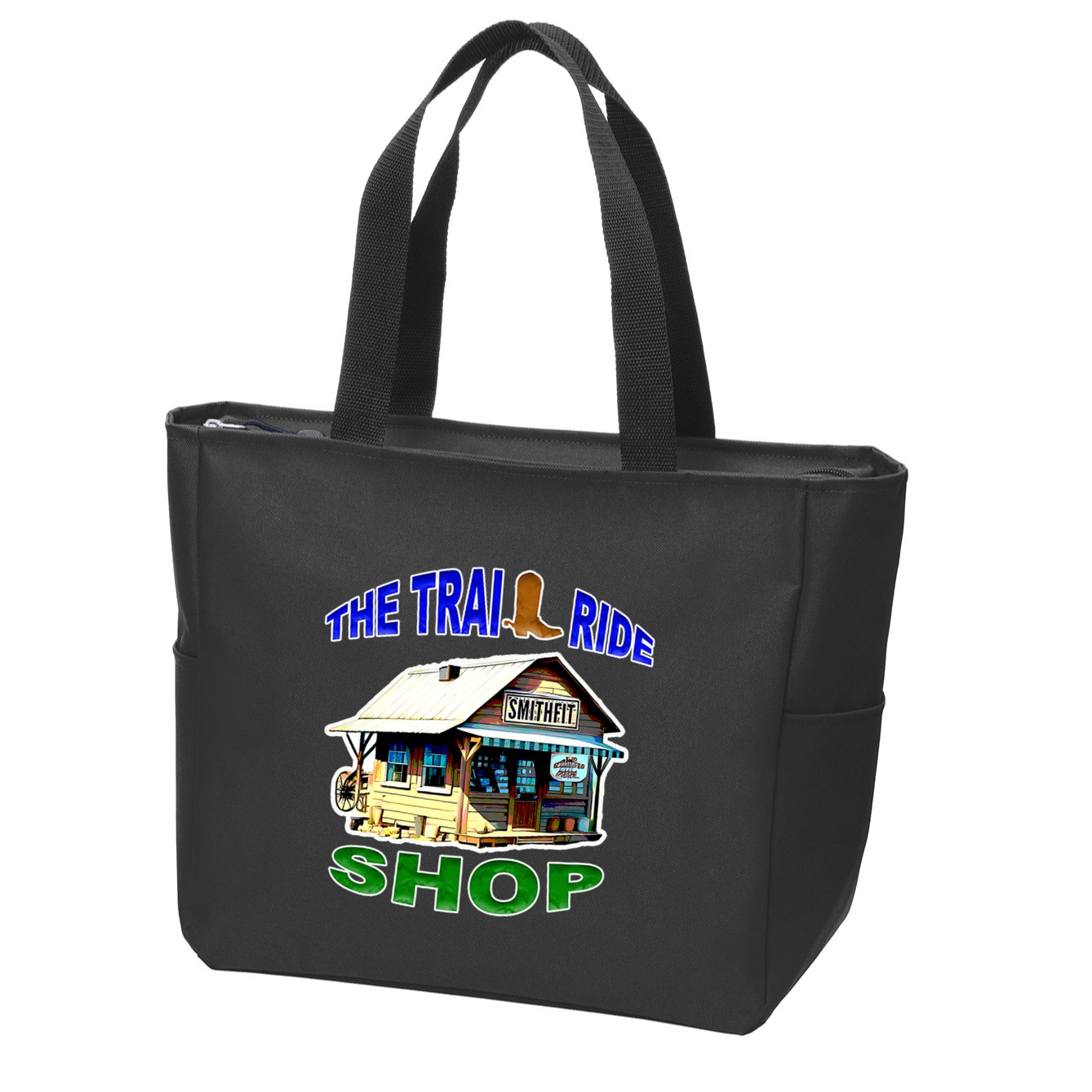 The Trail Ride Shop Zip Tote Bag