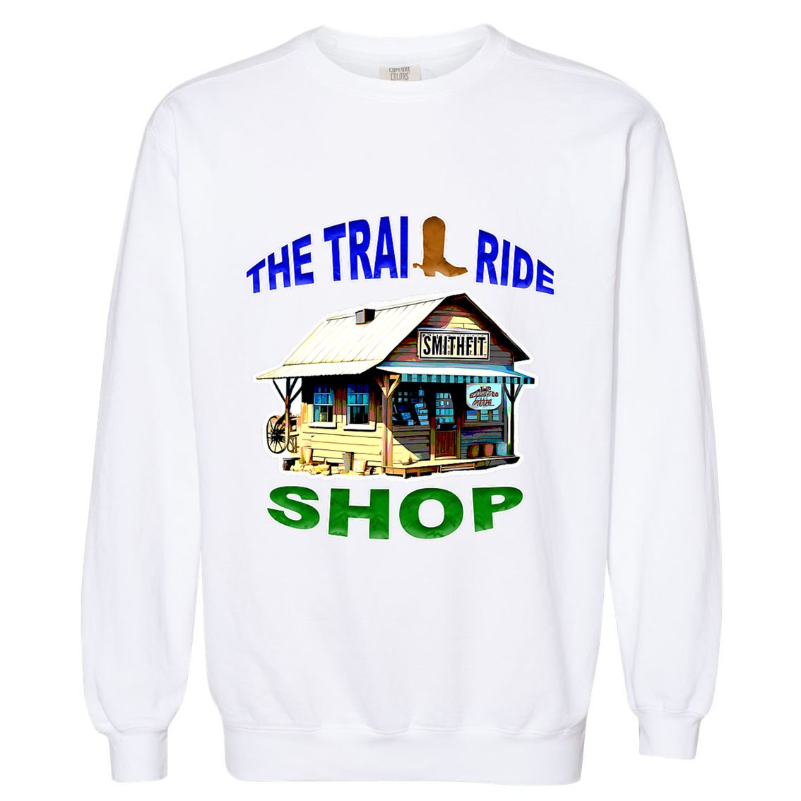 The Trail Ride Shop Garment-Dyed Sweatshirt