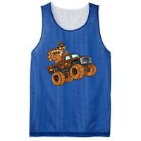 Thanksgiving Turkey Riding Monster Truck Boys Gift Mesh Reversible Basketball Jersey Tank