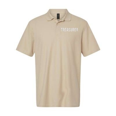 Treasurer Softstyle Adult Sport Polo