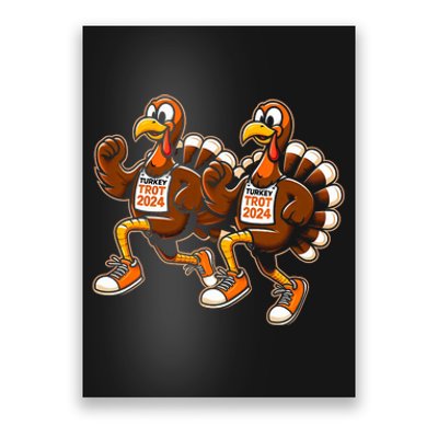 Thanksgiving Turkey Running Outfit Gear Costume Turkey Trot Poster