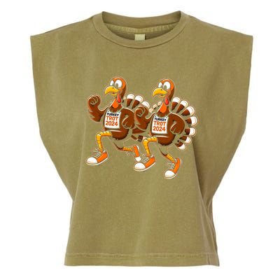 Thanksgiving Turkey Running Outfit Gear Costume Turkey Trot Garment-Dyed Women's Muscle Tee