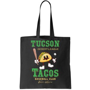 Tucson Tacos Retro Minor League Baseball Team Tote Bag