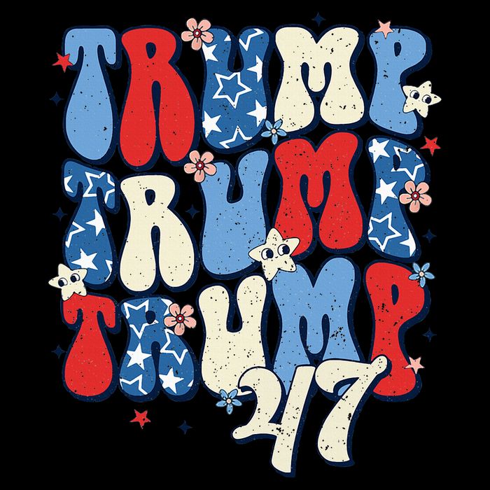 Trump2024ElectionGroovyRetro4thOfJulyDonaldTrump47 Cooling Performance Crew T-Shirt