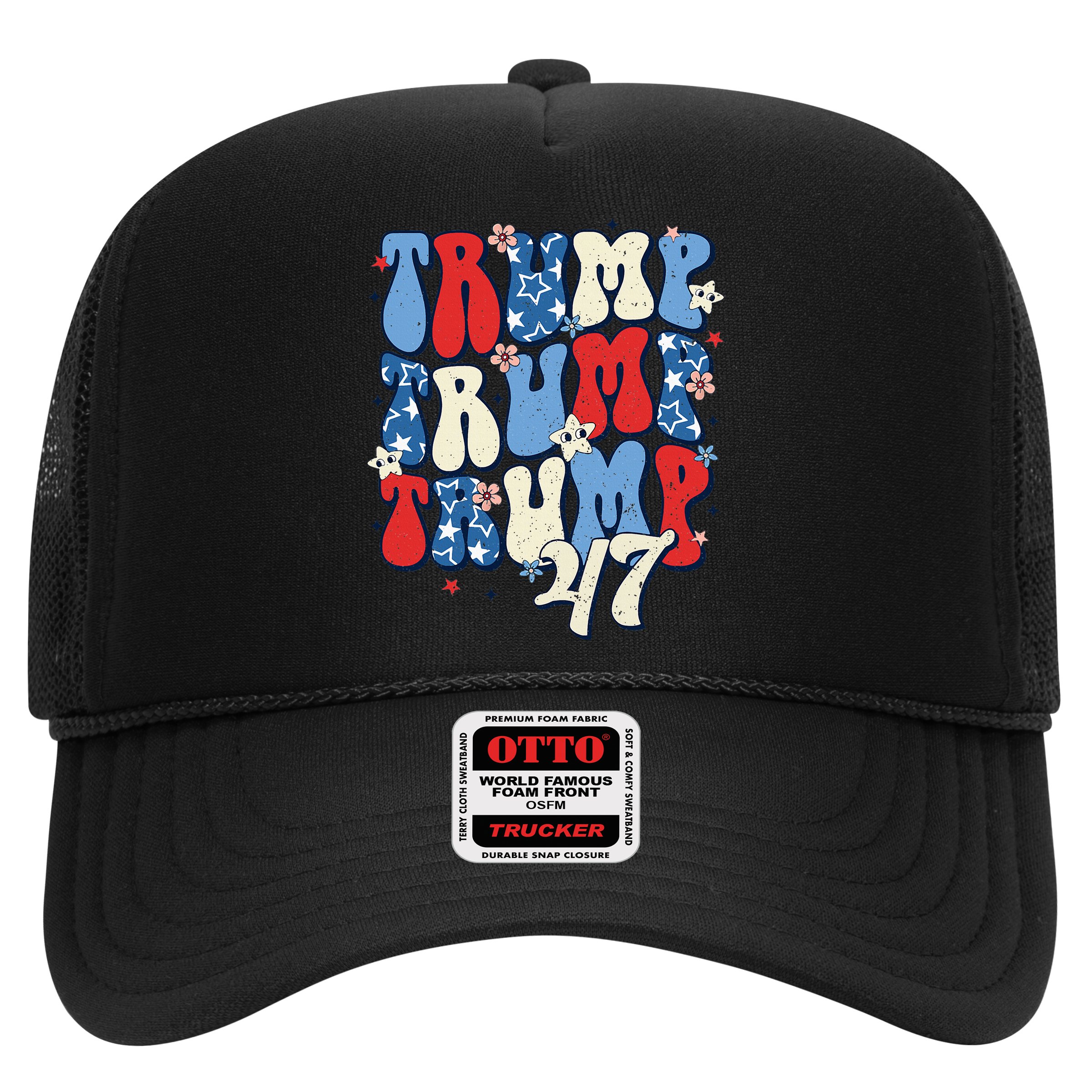 Trump2024ElectionGroovyRetro4thOfJulyDonaldTrump47 Hat