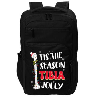 Tis The Season Tibia Jolly Bone Orthopedic Christmas Party Impact Tech Backpack