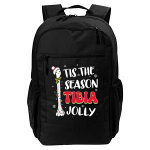 Tis The Season Tibia Jolly Bone Orthopedic Christmas Party Daily Commute Backpack